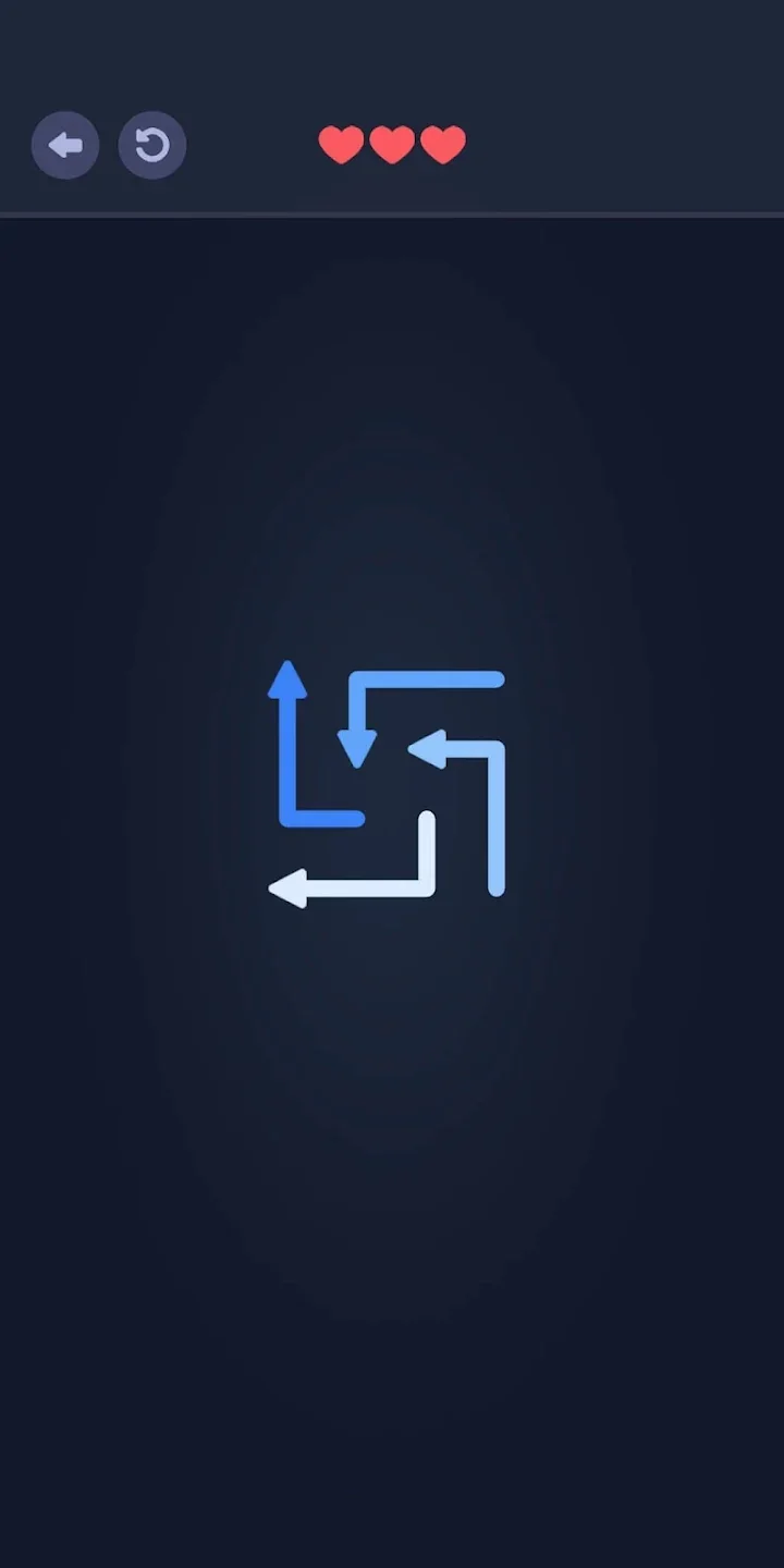 Gameplay from Arrow Escape Slide Puzzle Game